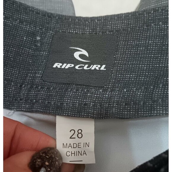 RIP CURL Board Shorts 28 Pocket Gray Surf Trunks Beach Lake - Picture 10 of 10
